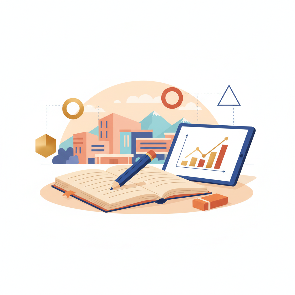Imagen destacada del artículo "Estrategias de Estudio para la PAES M1 de Matemática: Cómo Optimizar tu Puntaje Ponderado". Temas: Preparación. Blog puntajepaes.cl sobre puntajes PAES y admisión a la universidad, en alianza con Preuniversitario Filadd.